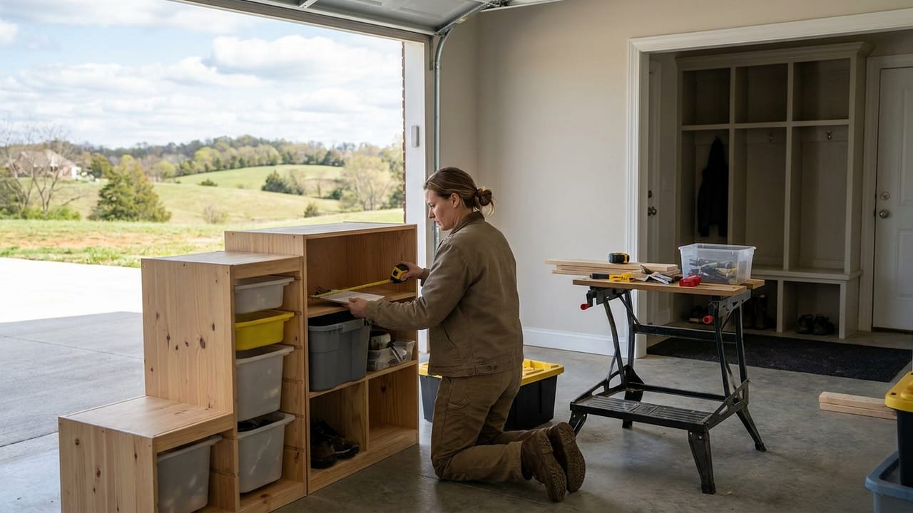 Garage & Mudroom Storage in Nashville